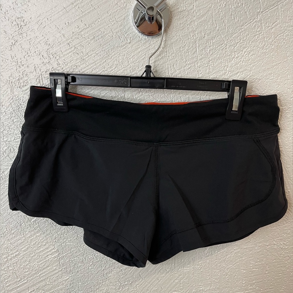 Black Rabbit Running shorts, sz Large